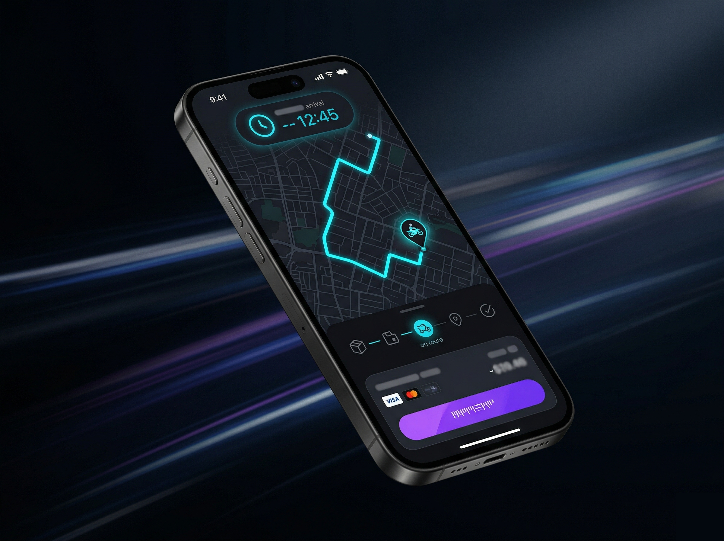 تطبيق توصيل